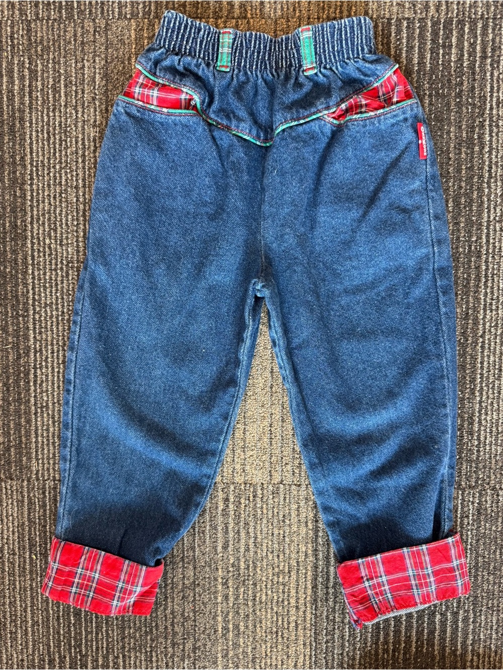 Vintage Oshkosh girls denim pull on jeans size 5
